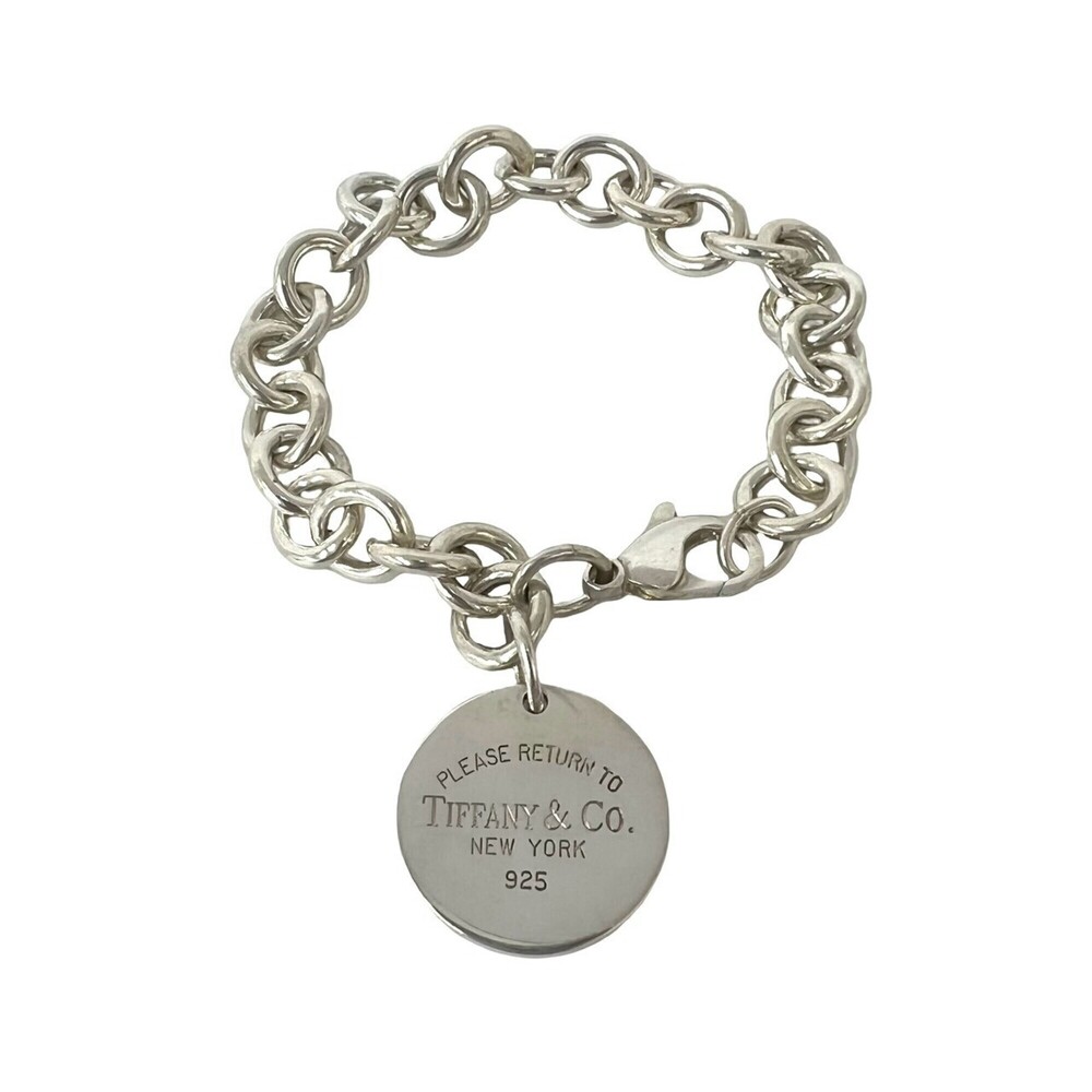 TIFFANY & CO. Silver Charm Bracelet